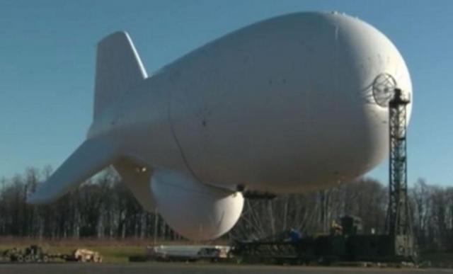 Giant government spy blimp cuts loose and heads for the open ocean